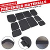 carmotion88 Car Full Window Sunvisor Screen Sunshade Mesh Kit For
