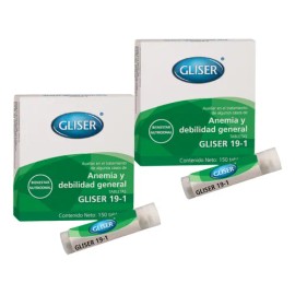 Gliser 19-1 Anemia Y Debilidad General (2 Pzas)