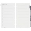 Maruman DP176-25 Planner System Notebook Refill, 2025 Bible-Size Data Plan,
