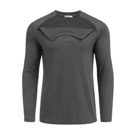 Deyeek Unisex Chemo Shirts for Port Access Chemotherapy Must Haves Long Sleeve Cancer Care Package for Men