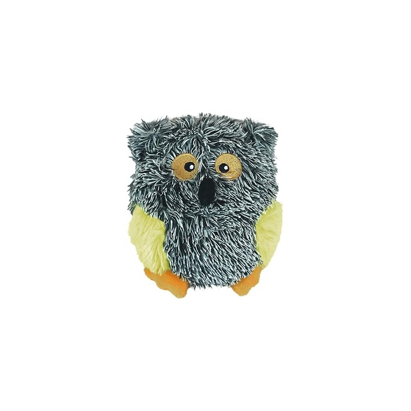 Fancy Pets Juguete para Perros de Peluche Buho Barrigón Buddies
