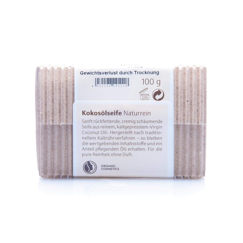 Solling Coconut Soap Cold Stirred Unscented 100 g