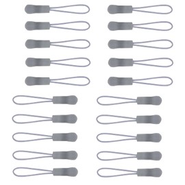 20Pcs Replacement Zipper Pulls Zipper Pull Cord ExtenderZipper Tab Tags Cord Extension Fixer for Luggage Handbags, Backpacks, Jackets, Purse Man Women