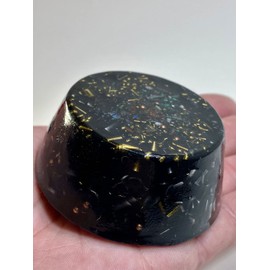 4 Iron Oxide Tower Busters Orgone Generator Energy Accumulator PERFECT GIFTING TOOL! Made to 7.83Hz 432Hz 528Hz Frequency with OM Chants Many Beautiful Ingredients!