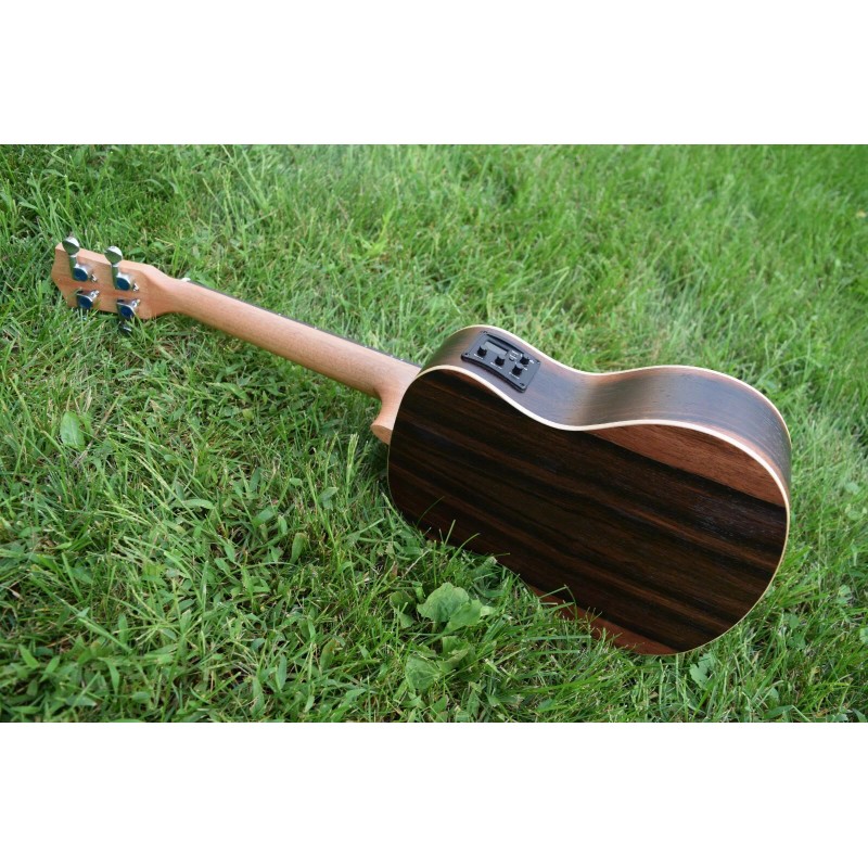 Aloha Ukulele Ebony Wood, Many Sizes, W/Wt EQ (Canadian brand)