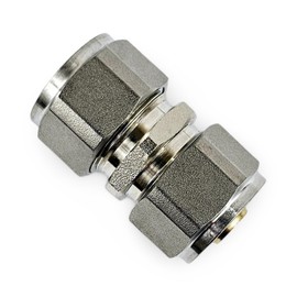 Water Underfloor Heating Adapter Reducer Evoh Pipe and Multilayer Pert-Al Pert and Pex Pipe Reducing Coupling Plastic to Copper Pipe (16mm Evoh x 17mm Plastic)