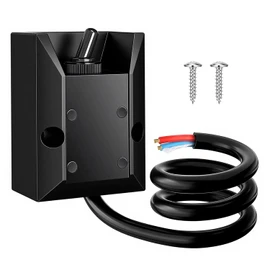 Toggle Switch 12V 30A SPST 2 Pin Waterproof Marine Grade Heavy Duty On Off Switch with Boot Cover and 2FT Pre Wired for Automotive Boat Truck RV