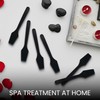100 Pieces Cosmetic MakeUp Disposable Plastic 2.5" Spatulas For Skin