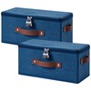 Caja de almacenamiento con cerradura de combinación de 2
