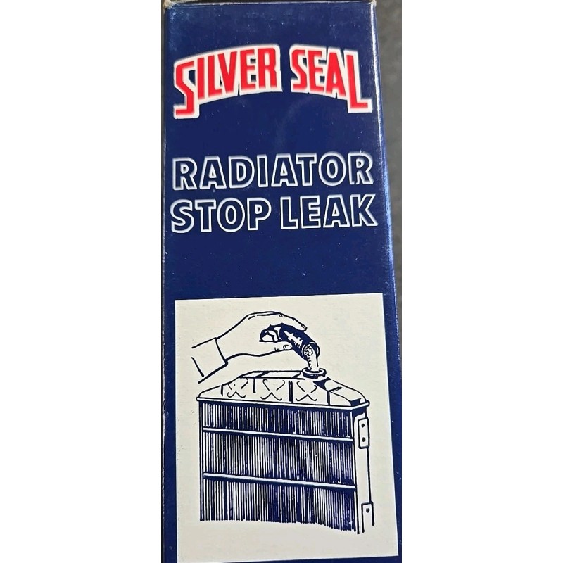 Silver Seal Radiator Sealer Westco Stop Leak SILVER SEAL NOS