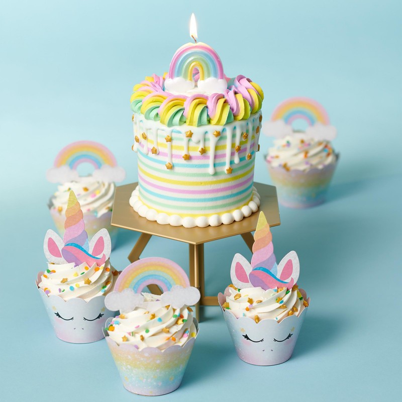 DecoPac Gold Stars Quins, Edible Cupcake Sprinkles, Sugar Cake Decorations