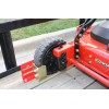 Jungle Jim’s Boot Secures Push mowers on Open or Enclosed