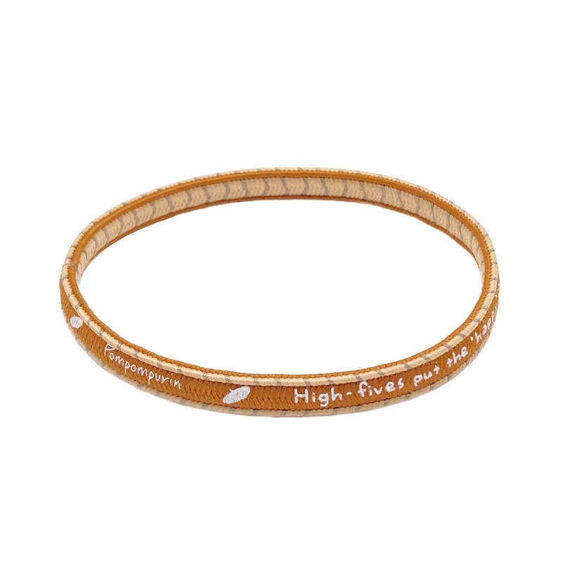INOUE Anti-Static Rubber Bracelet 3 Pieces (Pompompurin) / 2023, Nylon,