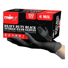 Disposable Nitrile Gloves London Labs Heavy Duty Mil 100