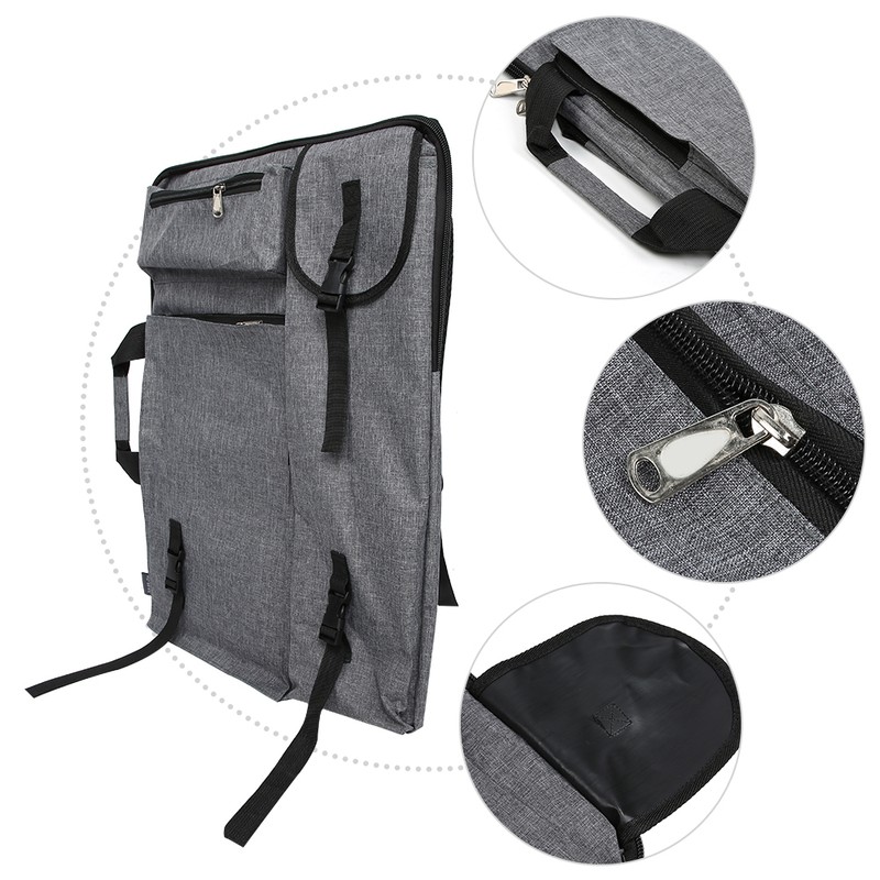 Professional Waterproof Sketching Large Backpack for Art Students Gouache Acrylic