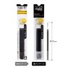 FriXion Ball Multi-color/Slim Refill LFBTRF30UF -3B black Refill (3 x