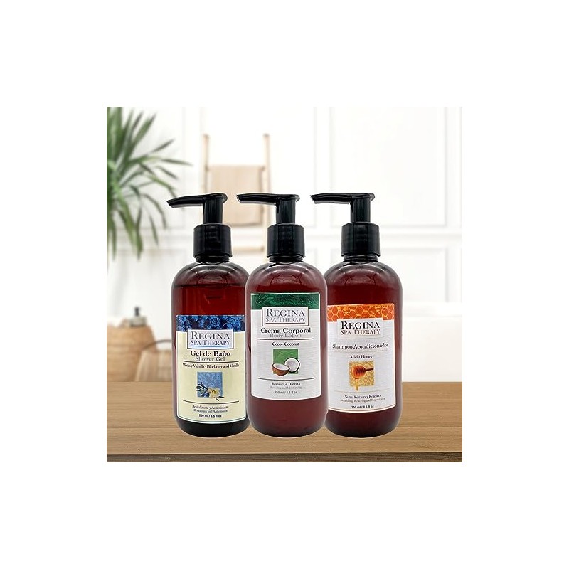 Set de Cuidado Personal Regina Spa Therapy | Shampoo con
