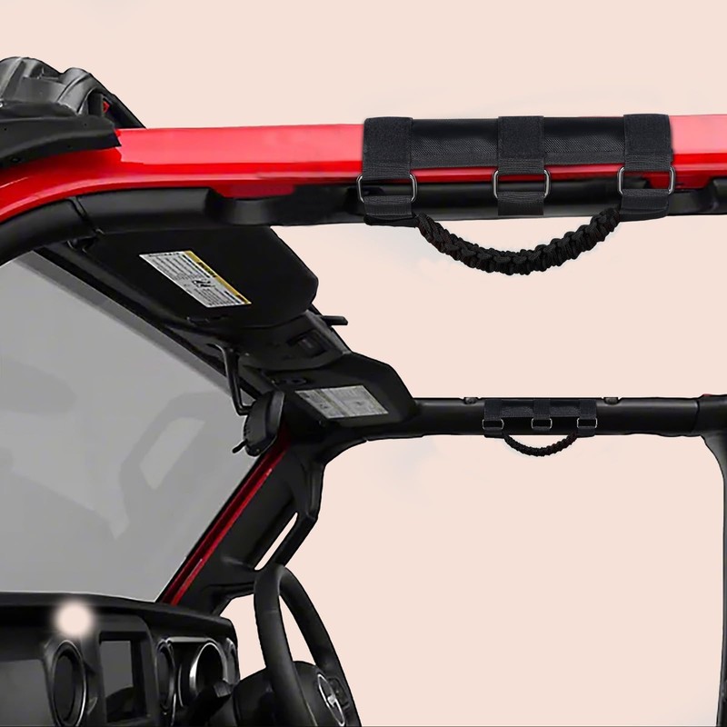 Endollars Roll Bar Grab Handles Paracord Hand Grips Accessories for