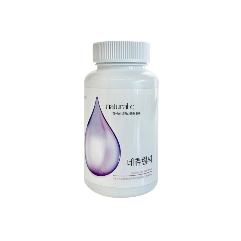 네츄럴씨 우먼셀렉 600mg x 60정 / 써클 Nature C Woman