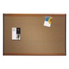 Quartet B243LC Bulletin Board, 3-Ft x2-Ft, Light Cherry Frame