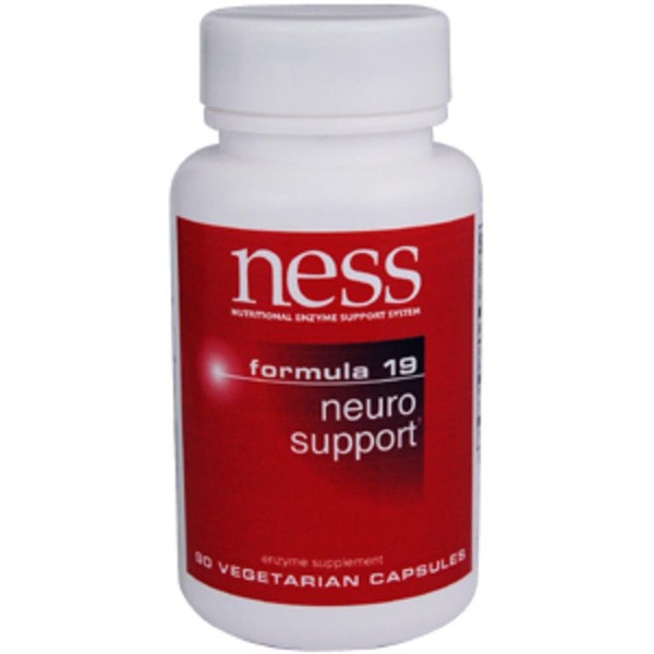 Ness Enzymes - Neuro Support #19 90 caps [Health and Beauty]
