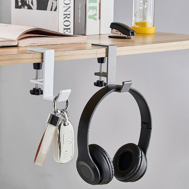 Ginhkok Bag Hook, Headphone Hook, Bag, Multi-functional, Clamp, Storage, Mobile,
