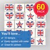Baker Ross PJ153 Temporary Kids Union Jack Tattoos - Pack