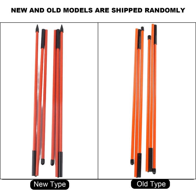 Fiberglass Golf Alignment Stick ThreeFold Direction Indicator Golf Equipment Accessories