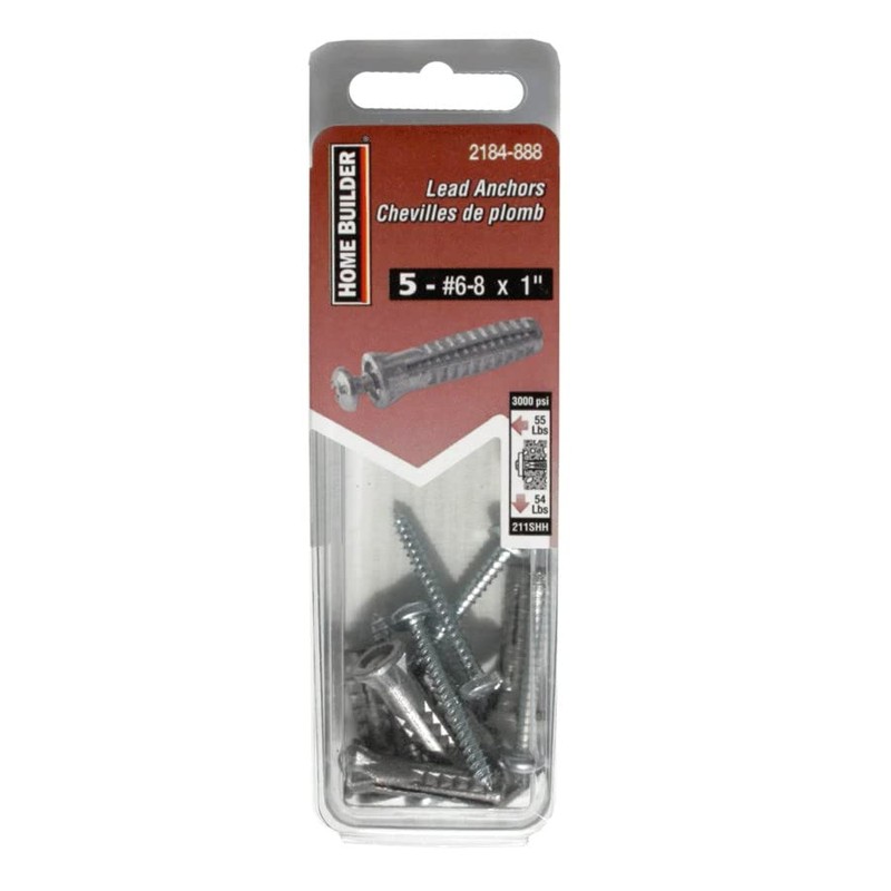 COBRA 211S Anchor, #6 to 8 Dia, 1 in L,