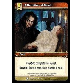 World of Warcraft TCG - A Donation of Wool (HoA-351) - Heroes of Azeroth
