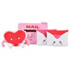 iscream Kawaii Love Notes Fleece Play Pillow Set with Embroidered