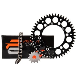 Primary Drive Alloy Kit & X-Ring Chain Black Rear Sprocket For KAWASAKI KX250 2019-2023