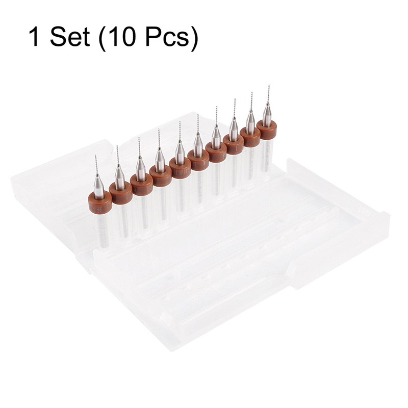 sourcing map PCB Drill Bits 0.5mm Tungsten Carbide Rotary Tool