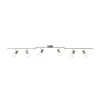 Laite Lumens 69.6” Decorative Track Lighting Kit, Brushed Nickel Finish