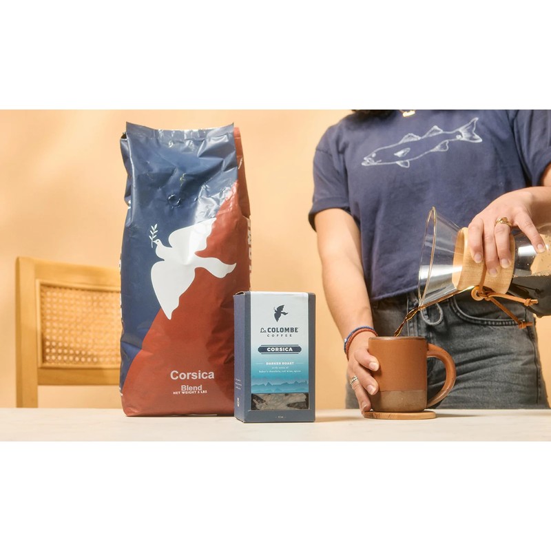 La Colombe Corsica Dark Roast Whole Bean Coffee - 12