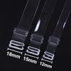Quintion Anneao Clear Bra Straps Invisible Adjustable Bra Strap 3