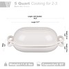 VORRINGARD Enameled Cast Iron Sourdough Bread Oven, Dutch Oven, Loaf