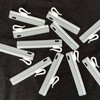 25pcs White Plastic Adjustable Curtain Hooks, Clip-on Drapery Hooks with