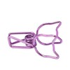 100pcs Cat Binder Clips Cute Cartoon Strong Clamping Force Metal