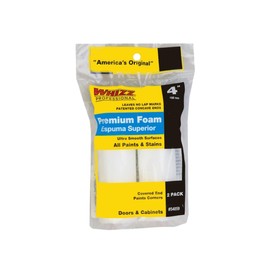 Whizz 4" Premium Foam High Density Refill Roller 2Pk-10Pk10