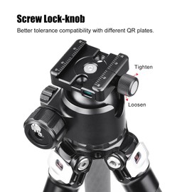SUNWAYFOTO SQC-50 Universal Arca Swiss Clamp, 50 mm Quick Release Clamp