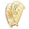 Ciieeo Elegant Metal Napkin Holder Decorative Tissue Dispenser for Kitchen