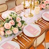 50 Pcs Scalloped Disposable Hand Towels Monogrammed Decorative Paper Napkins