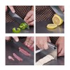 AIMALL Stainless Steel Cutting Board Set, 3 Sizes Anti-Bacterial Double-Sided