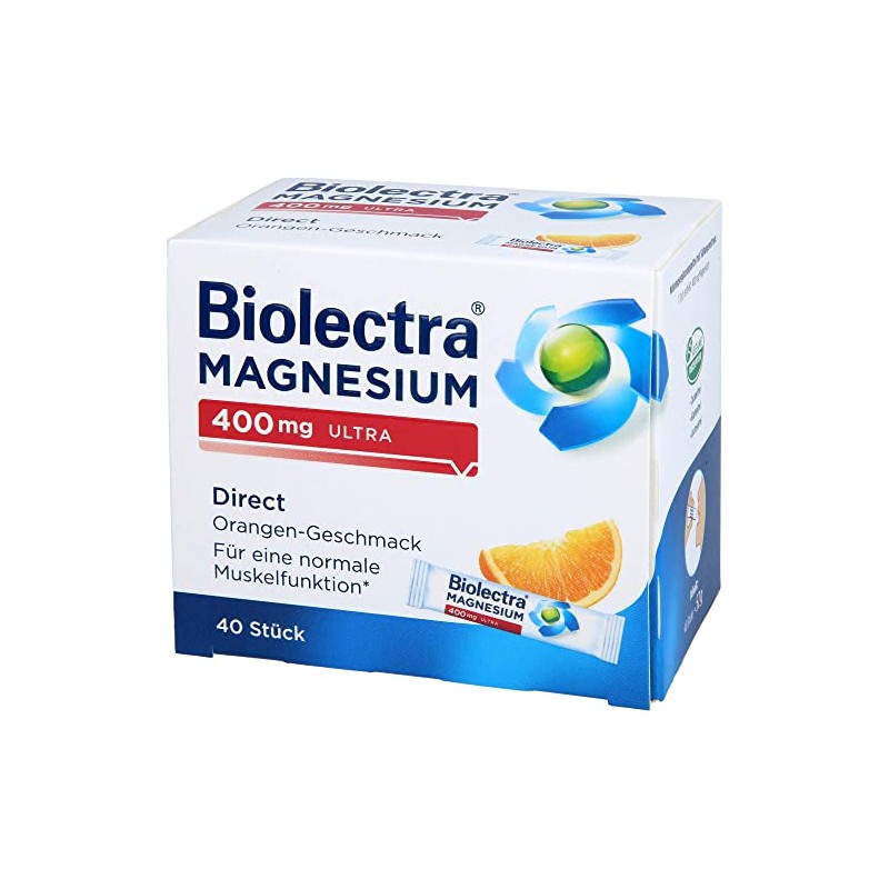 Biolectra 400 mg Direct Sticks Orange Pack of 40