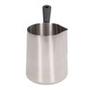 Coffee Milk Frothing Pitcher Cup 304 Stainless Steel Long Handle
