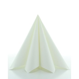 Sovie Horeca Airlaid Napkins in Gold, 40 x 40 cm High Quality Disposable Napkins Extremely Absorbent and Fabric-Similar Ideal for Weddings & Parties Pack of 50