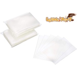 [Width 2.2 inches (55.5 mm) x Height 3.4 inches (87 mm); CPP: 0.004 inch (0.1 mm) Thick Hard Snug Sleeve [IC Card Size Compatible] Shinnen Sleeve (100)