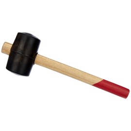 Brüder Mannesmann M 709 - 065 hard rubber mallet, 65 mm diameter 1 piece