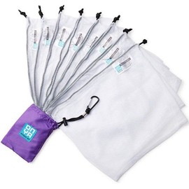 Onya Reusable Mesh Produce Bags - Set of 8, TURQUOISE